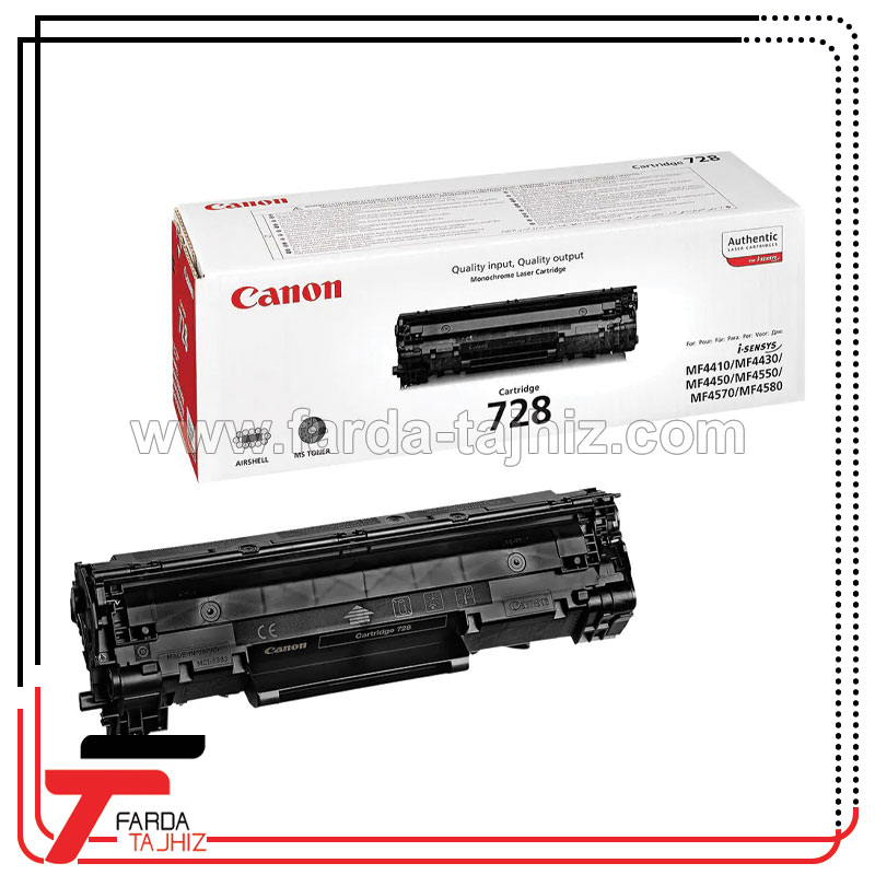 کارتریج تونر مشکی کانن Canon 728