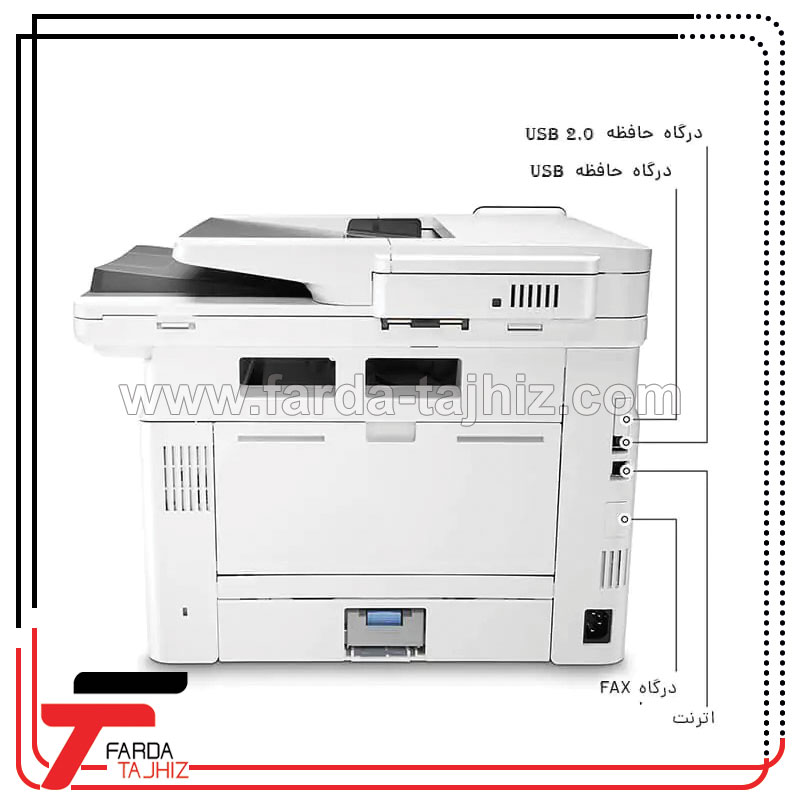 مشخصات پرینتر چندکاره لیزری بی سیم اچ پی Hp Pro MFP M428fdw استوک